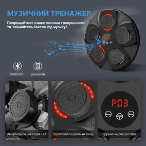 Електрична мішень для боксу з рукавичками EnergyFIT EF22 - фото 101777