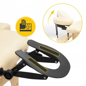 Масажний стіл 4FIZJO Massage Table Wood W60 Beige - фото 101937