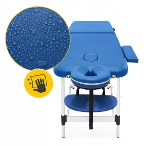 Масажний стіл складний 4FIZJO Massage Table Alu W60 Blue (P-5907739318404) - фото 101947