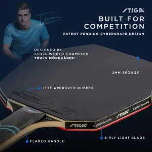Ракетка для настільного тенісу Stiga Cybershape Future 3 Star FL (1213-0304-35) - фото 102079