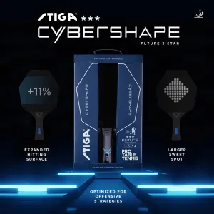Ракетка для настільного тенісу Stiga Cybershape Future 3 Star FL (1213-0304-35) - фото 102080
