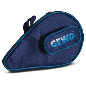 Чохол для ракетки Gewo Round Cover Wave з відділенням для м'ячів Marine/Light blue (109676962) - фото 102620