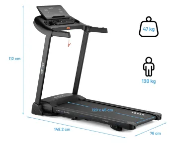 Бігова доріжка GYMTEK XT580 - фото 102779