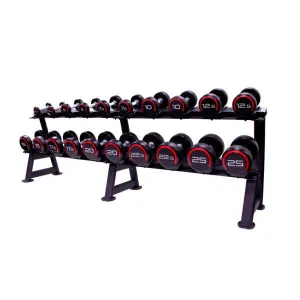 Стійка гантельна 2-х ярусна Generation Fitness FF71D2C (на 10 пар) - фото 102894