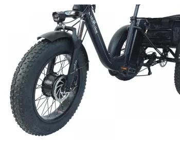 Електровелосипед фетбайк алюмінієвий триколісний Kelb.Bike 20" 750W 48V15AH (750W Alloy) - фото 3