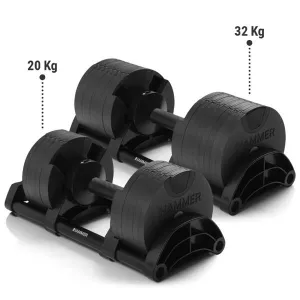 Селекторна гантеля 32 кг Hammer SmartLock 17359 - фото 104031