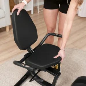 Горизонтальний велотренажер Hop-Sport  HS-045L Volt Gold - фото 104220