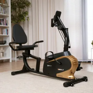 Горизонтальний велотренажер Hop-Sport  HS-045L Volt Gold - фото 104223
