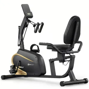 Горизонтальний велотренажер Hop-Sport  HS-045L Volt Gold - фото 