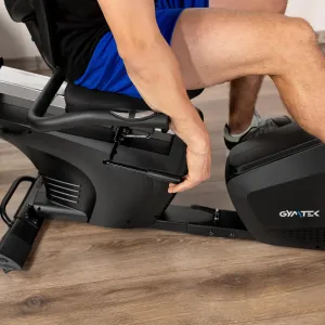 Горизонтальний велотренажер Gymtek XBR6000 Blue - фото 17