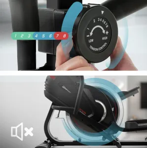 Орбітрек магнітний Hop-Sport HS-400B Icon чорний - фото 104414