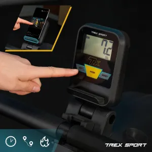 Гребний тренажер Trex Sport TX-580RM Rein чорний - фото 104448