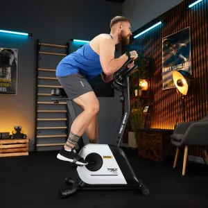 Велотренажер Trex Sport TX-500MB IRON магнітний білий - фото 104532