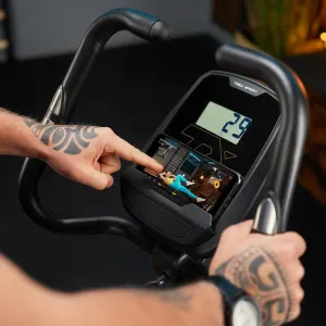 Велотренажер Trex Sport TX-500MB IRON магнітний білий - фото 104534