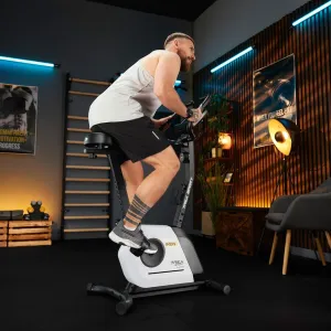 Велотренажер Trex Sport TX-500MB IRON магнітний білий - фото 104535