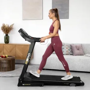 Бігова доріжка Hop-Sport HS-1000LB Wind Grey - фото 104592