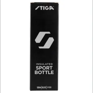 Пляшка для води Stiga Water Bottle Steel Black, 550ml (2905-0101-55) - фото 104644