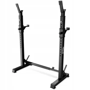 Стійки під штангу 4FIZJO Pro регульовані, зі страховкою Black (P-5905973402668) - фото 