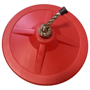Гойдалка для дітей Тарзанка DISK WCG для дитячого майданчика Червона (W-115R) - фото 104724