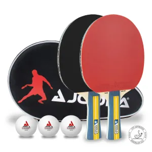 Набір для настільного тенісу Joola Team Master Pro 2 Bats 3 Balls (52001-1) - фото 