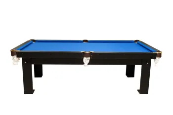 Більярдний стіл Billiard-Partner Корнет Gold 7 футів для гри в американський пул (ігрове поле ЛДСП 16 мм, лузи сітка мішок) - фото 107909
