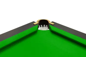 Більярдний стіл Billiard-Partner Корнет Gold 8 футів для гри в піраміду (ігрове поле ЛДСП 22 мм, лузи сітка з викотом) (арт. 2353-2) - фото 107965