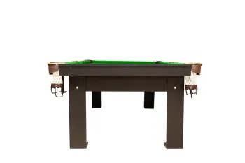 Більярдний стіл Billiard-Partner Корнет Gold 8 футів для гри в піраміду (ігрове поле ЛДСП 22 мм, лузи сітка з викотом) (арт. 2353-2) - фото 107968