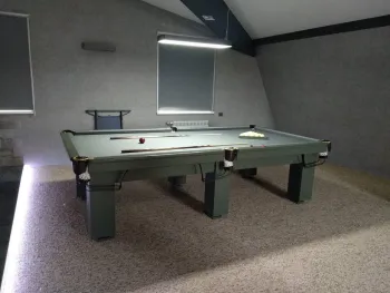Більярдний стіл Billiard-Partner Фаворит 11 футів, масив Ясеня, плита Ардезія (2529) - фото 108180