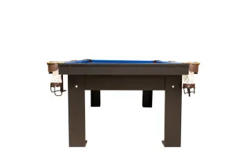Більярдний стіл Billiard-Partner Корнет Gold 7 футів для гри в американський пул (ігрове поле ЛДСП 22 мм, лузи з викочуванням) - фото 108275