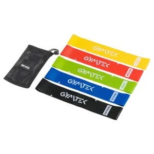 Набір фітнес-гумок Gymtek 0.5-30кг (GYM-FIT-SET-03) - фото 108311