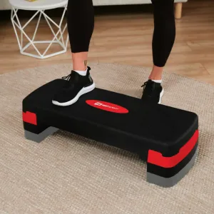 Степ-платформа Hop-Sport HS-PP033AS чорно-червона - фото 108343