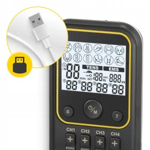 Апарат для електростимуляції м'язів 4FIZJO Combo PRO+ 2 в 1 (P-5907739317124) - фото 108800