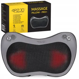 Подушка-масажер 4FIZJO Shiatsu Pro+ Black (P-5907739319159) - фото 
