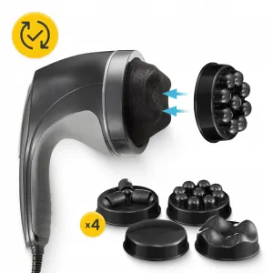 Ручний антицелюлітний масажер для тіла 4FIZJO Body Shaping 4 в 1 Black (P-5907739319128) - фото 108934