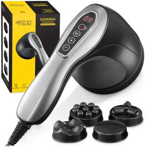 Ручний антицелюлітний масажер для тіла 4FIZJO Body Shaping 4 в 1 Black (P-5907739319128) - фото 
