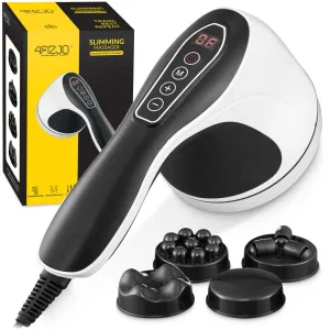 Ручний антицелюлітний масажер 4FIZJO Body Shaping 4 в 1 White (P-5907739319111) - фото 