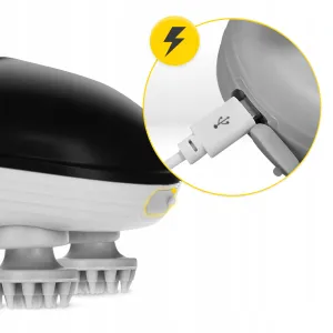 Електричний масажер для голови 4FIZJO Smart Head Massager Black (P-5907739319517) - фото 109025