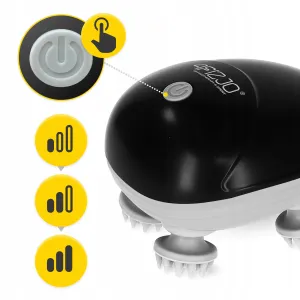 Електричний масажер для голови 4FIZJO Smart Head Massager Black (P-5907739319517) - фото 109028
