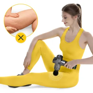 Ручний перкусійний масажер 4FIZJO Massage Gun Ultra Cool Edition 100 Вт масажний пістолет (P-5905973401470) - фото 109031