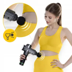 Ручний перкусійний масажер 4FIZJO Massage Gun Ultra Cool Edition 100 Вт масажний пістолет (P-5905973401470) - фото 109039