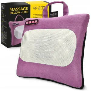 Подушка-масажер 4FIZJO Shiatsu Lite Violet (P-5905973404129) - фото 