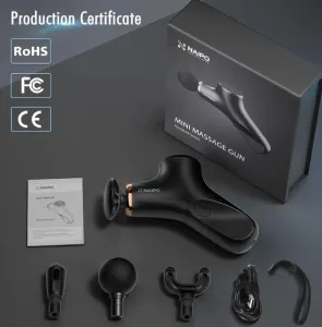 Масажер перкусійний ручний NAIPO new MINI Massage Gun для тіла  (NP-MG01) - фото 109731