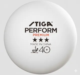 М'ячі для настільного тенісу Stiga Perform Premium ITTF 6 шт (1113-2410-06) - фото 