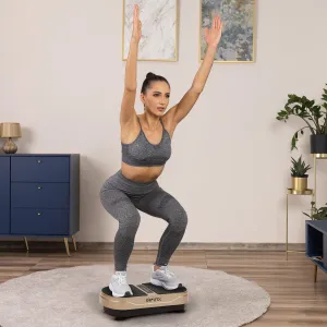Вібраційна платформа GYMTEK XP300 золотиста - фото 109856