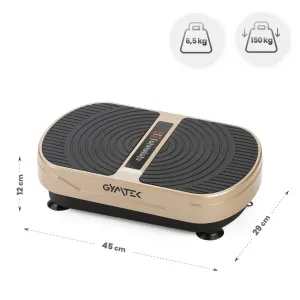 Вібраційна платформа GYMTEK XP300 золотиста - фото 109871
