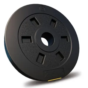 Набір дисків Besport PowerPro 29кг для гантелей та штанг + 2 грифа - фото 110094