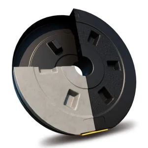 Набір зі штангою та гантелями Besport PowerPro 46кг з W-подібним грифом 120см - фото 110203