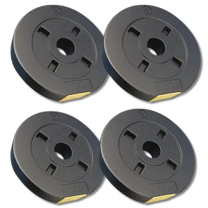 Сет композитних дисків Besport PowerPro 5 (4х1,25кг) 31 мм - фото 