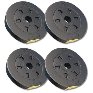 Сет композитних дисків Besport PowerPro 10 (4х2,5кг) 31мм - фото 