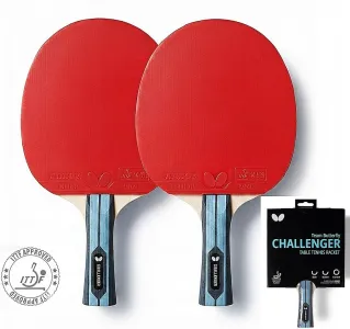 Набір для настільного тенісу Team Butterfly Challenger FL x2 (6257000002-1) - фото 